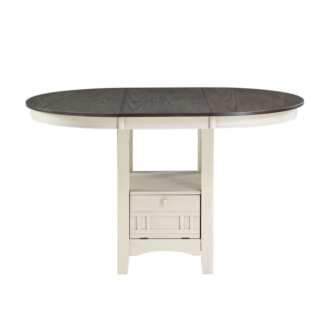 RD/OVAL CNTR HGHT TBL, OAK VNER 2423W-36