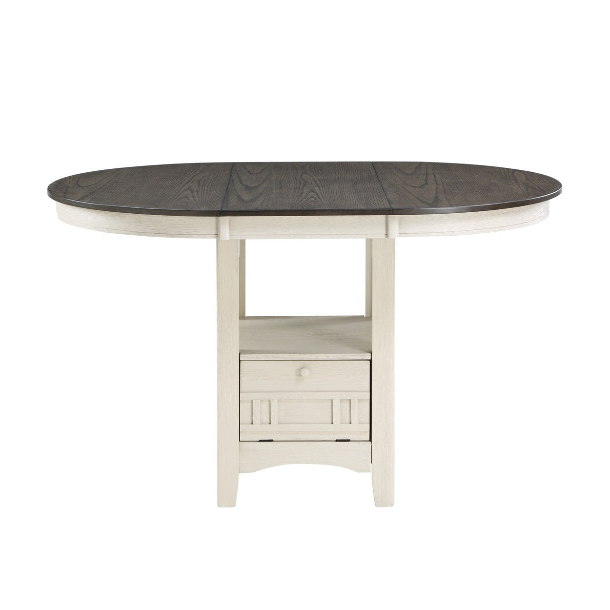 RD/OVAL CNTR HGHT TBL, OAK VNER 2423W-36