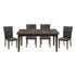 5pc set (TABLE + 4 SIDE CHAIRS) 2456-64*5