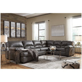 Aberton 3-Piece Sectional with Chaise Ash-25601S1