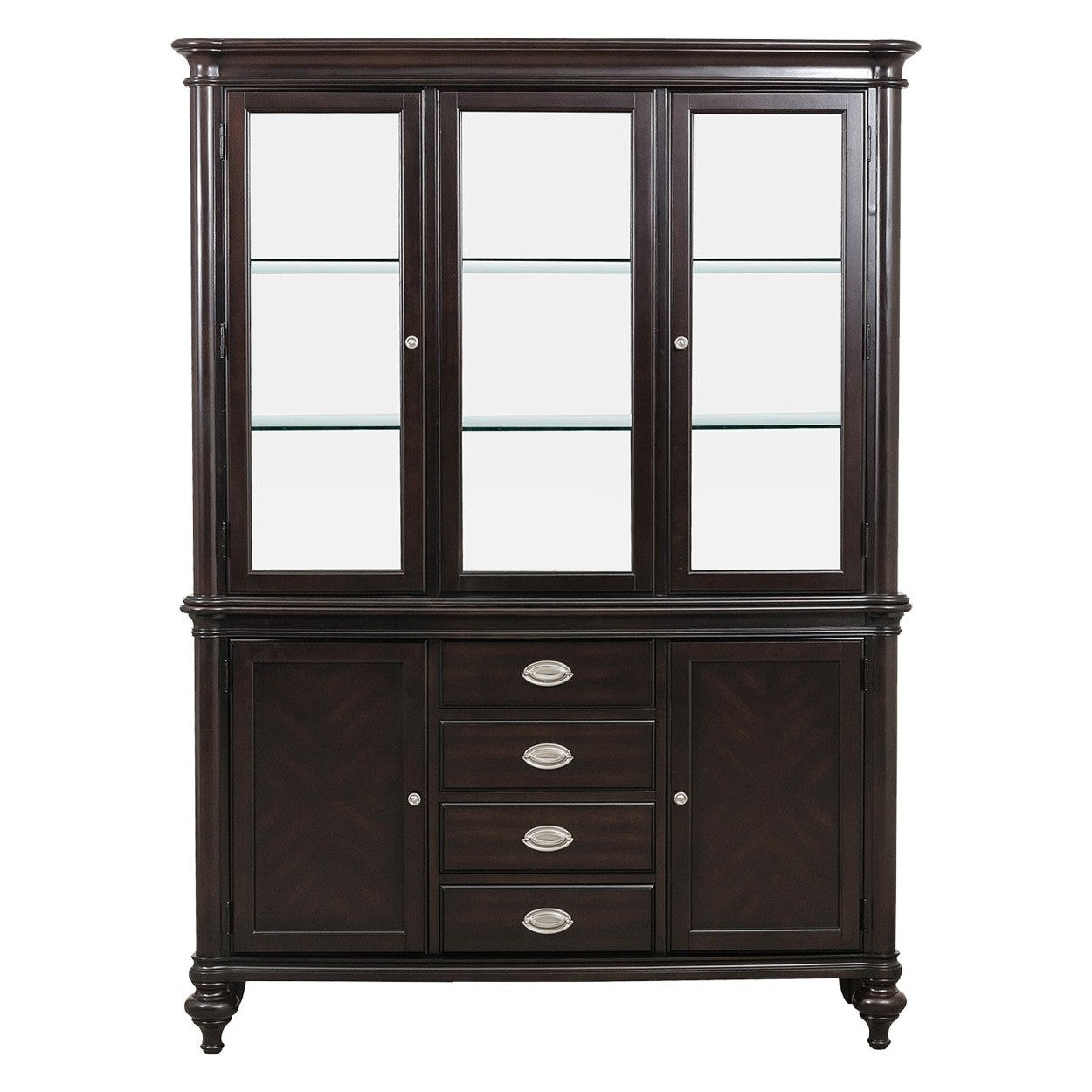 (1/2) HUTCH, DRK CHERRY 2615DC-50