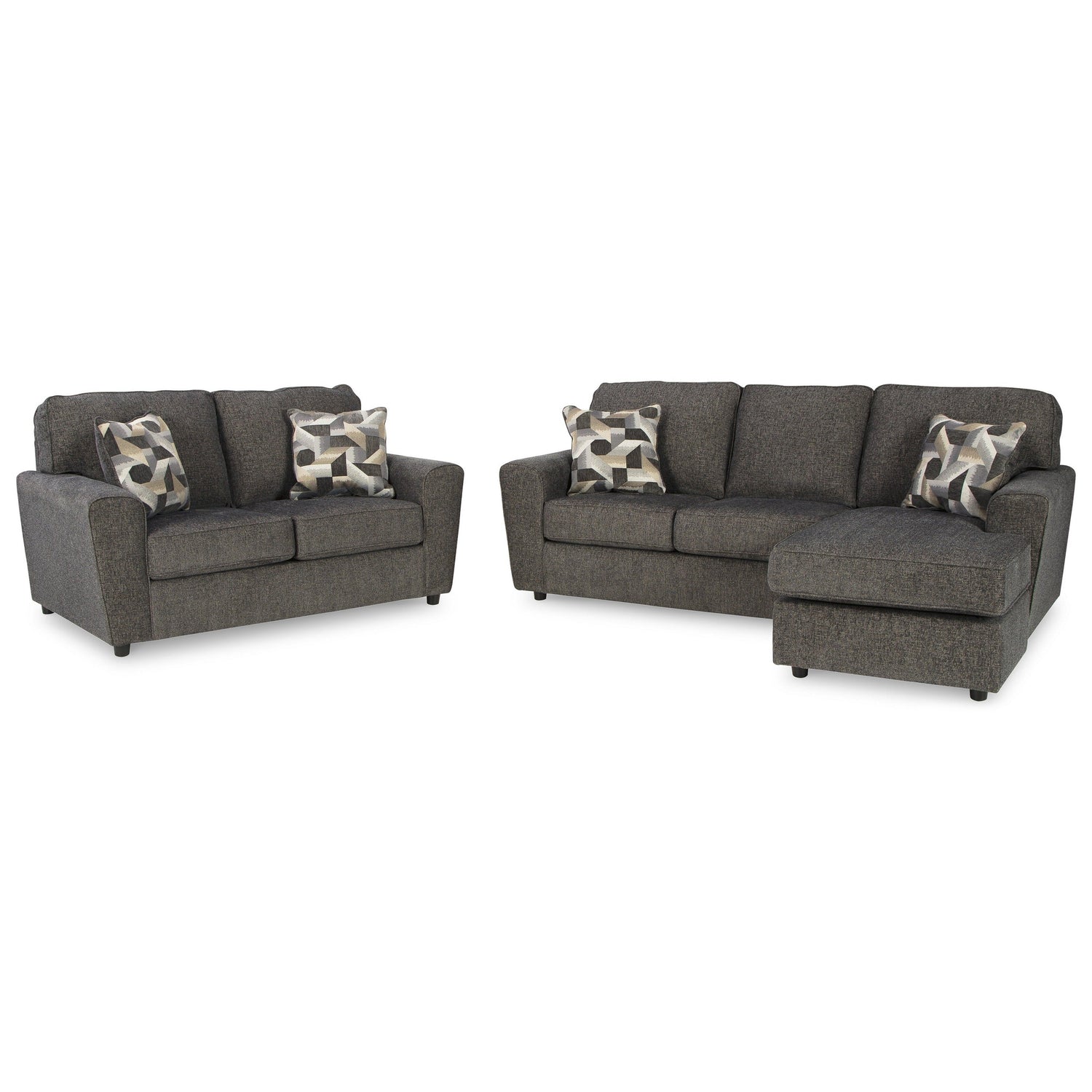 Cascilla Sofa Chaise and Loveseat Ash-26805U2