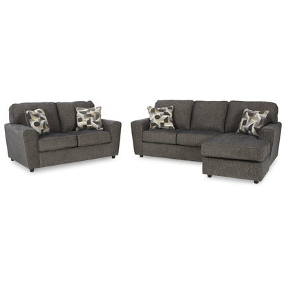 Cascilla Sofa Chaise and Loveseat Ash-26805U2