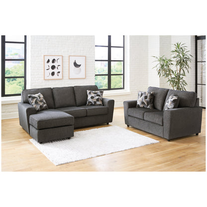 Cascilla Sofa Chaise and Loveseat Ash-26805U2