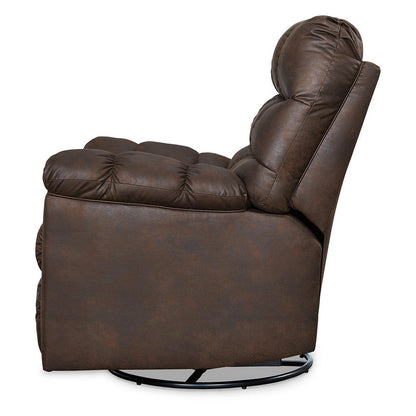 Derwin Swivel Glider Recliner Ash-2840228