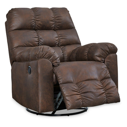 Derwin Swivel Glider Recliner Ash-2840228