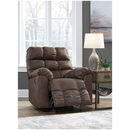 Derwin Swivel Glider Recliner Ash-2840228