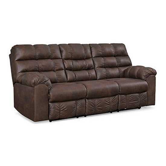 Derwin Reclining Sofa with Drop Down Table Ash-2840289