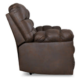 Derwin Reclining Sofa with Drop Down Table Ash-2840289