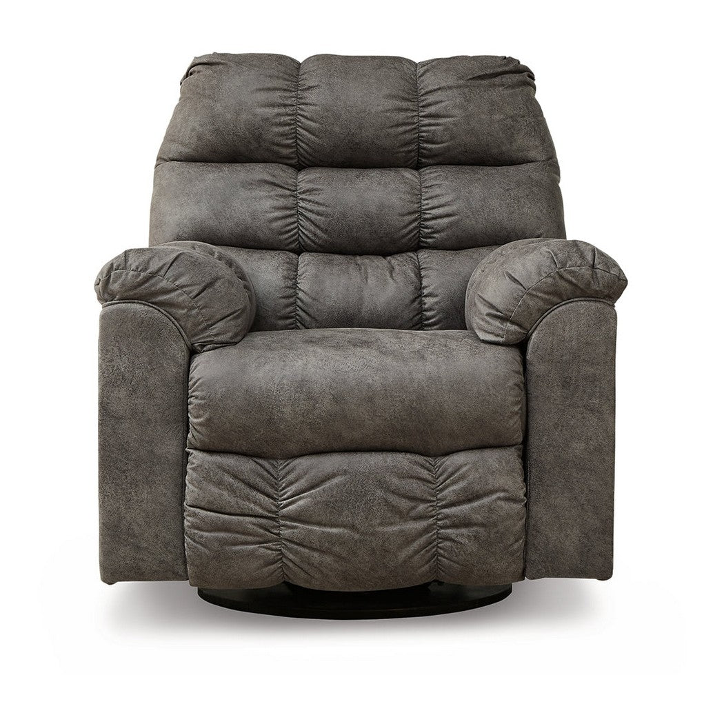 Derwin Swivel Glider Recliner Ash-2840228