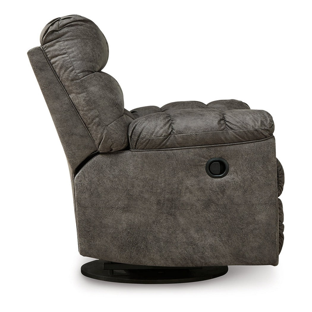Derwin Swivel Glider Recliner Ash-2840228