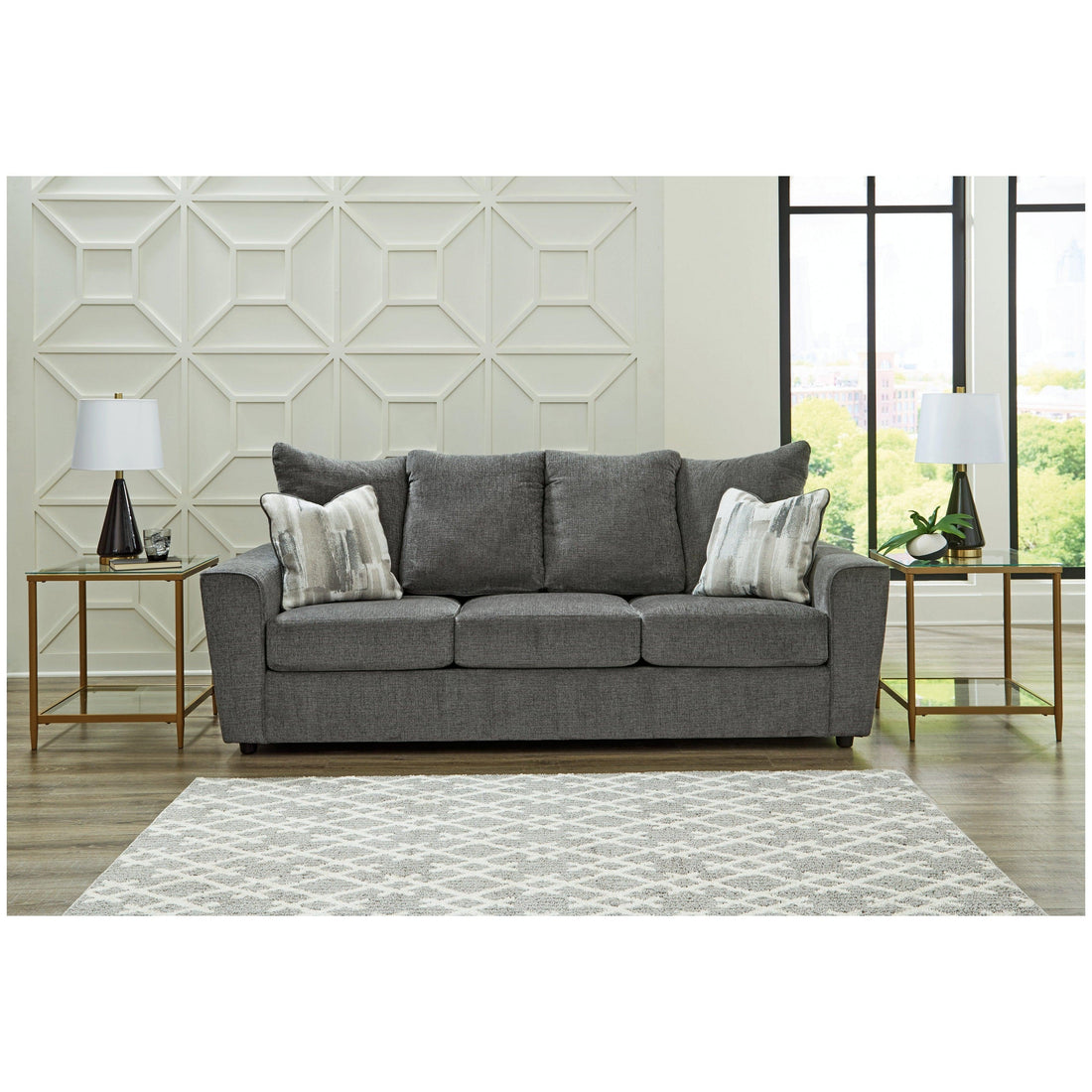 Stairatt Sofa Ash-2850238