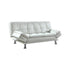 Dilleston Tufted Back Upholstered Sofa Bed White 300291
