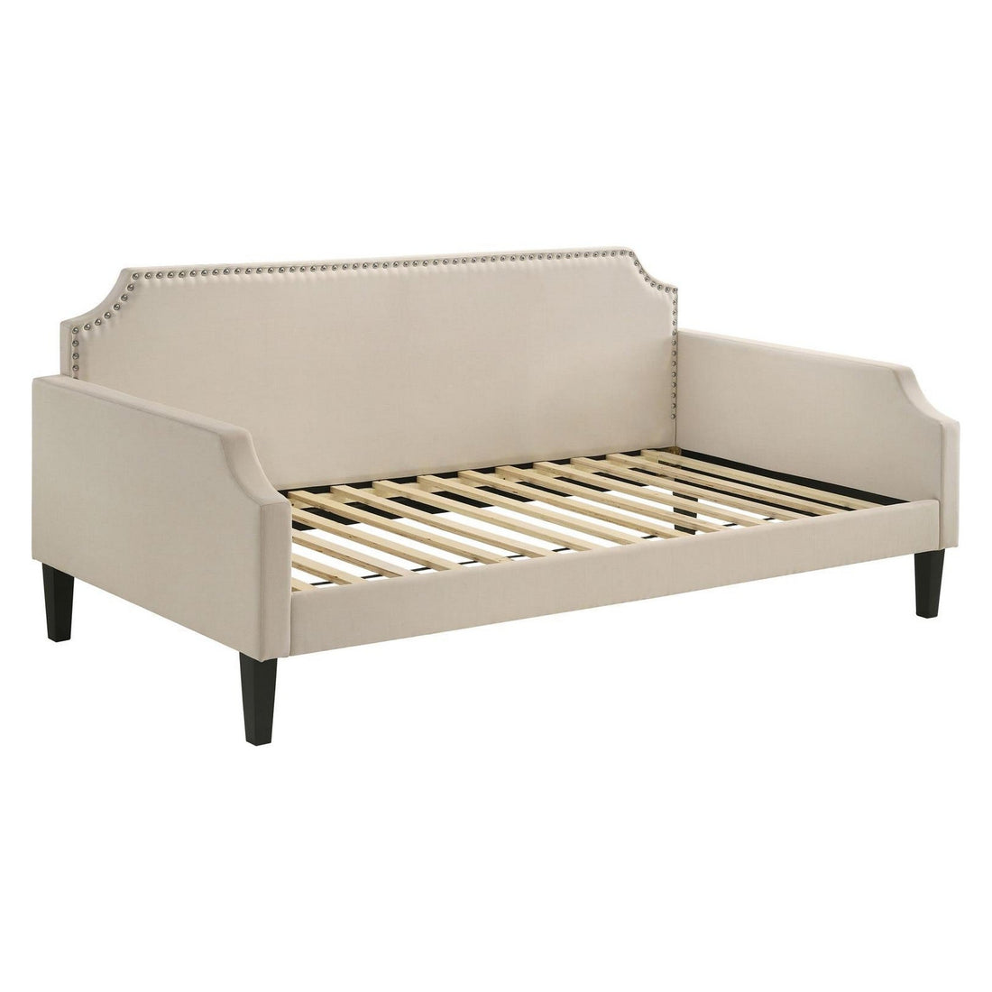 Olivia Upholstered Twin Daybed with Nailhead Trim 300635
