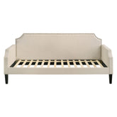 Olivia Upholstered Twin Daybed with Nailhead Trim 300635