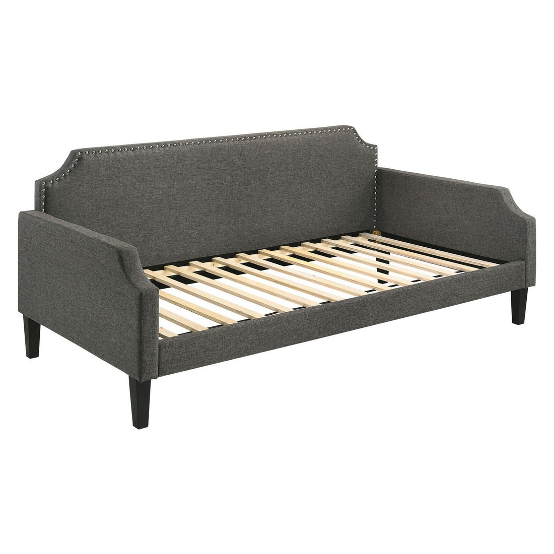 Olivia Upholstered Twin Daybed with Nailhead Trim 300636