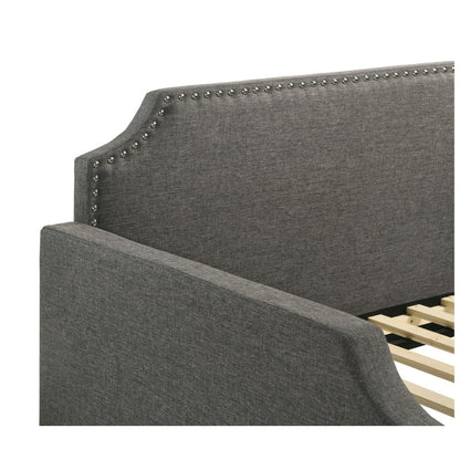 Olivia Upholstered Twin Daybed with Nailhead Trim 300636