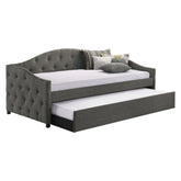 Sadie Upholstered Twin Daybed with Trundle 300638