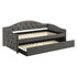 Sadie Upholstered Twin Daybed with Trundle 300638