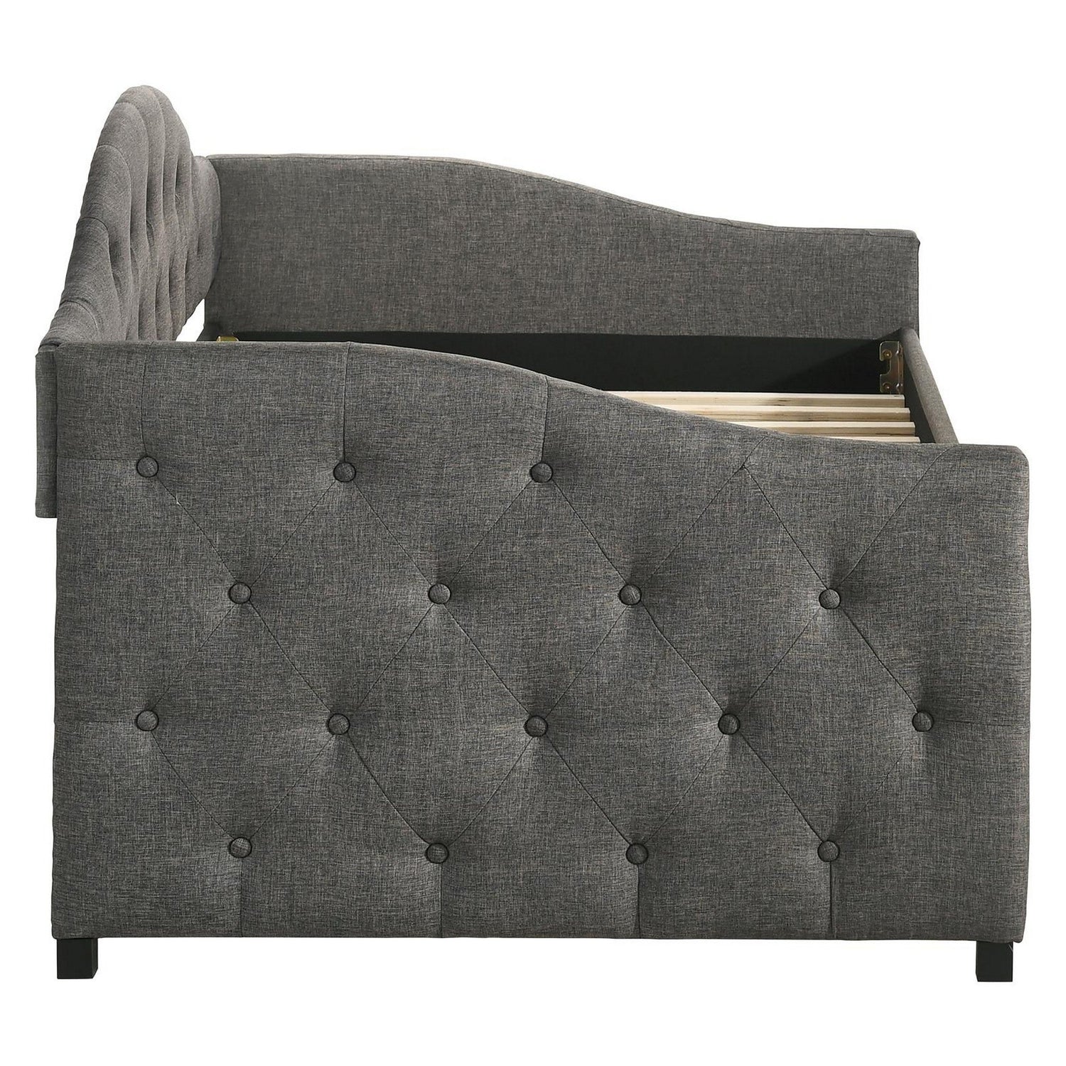 Sadie Upholstered Twin Daybed with Trundle 300638