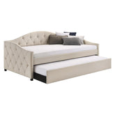 Sadie Upholstered Twin Daybed with Trundle 300639