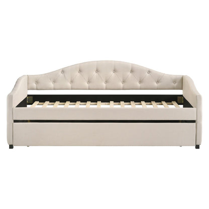 Sadie Upholstered Twin Daybed with Trundle 300639