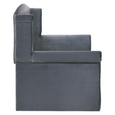 Scarlett Upholstered Tufted Twin Daybed with Trundle 300641