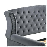 Scarlett Upholstered Tufted Twin Daybed with Trundle 300641