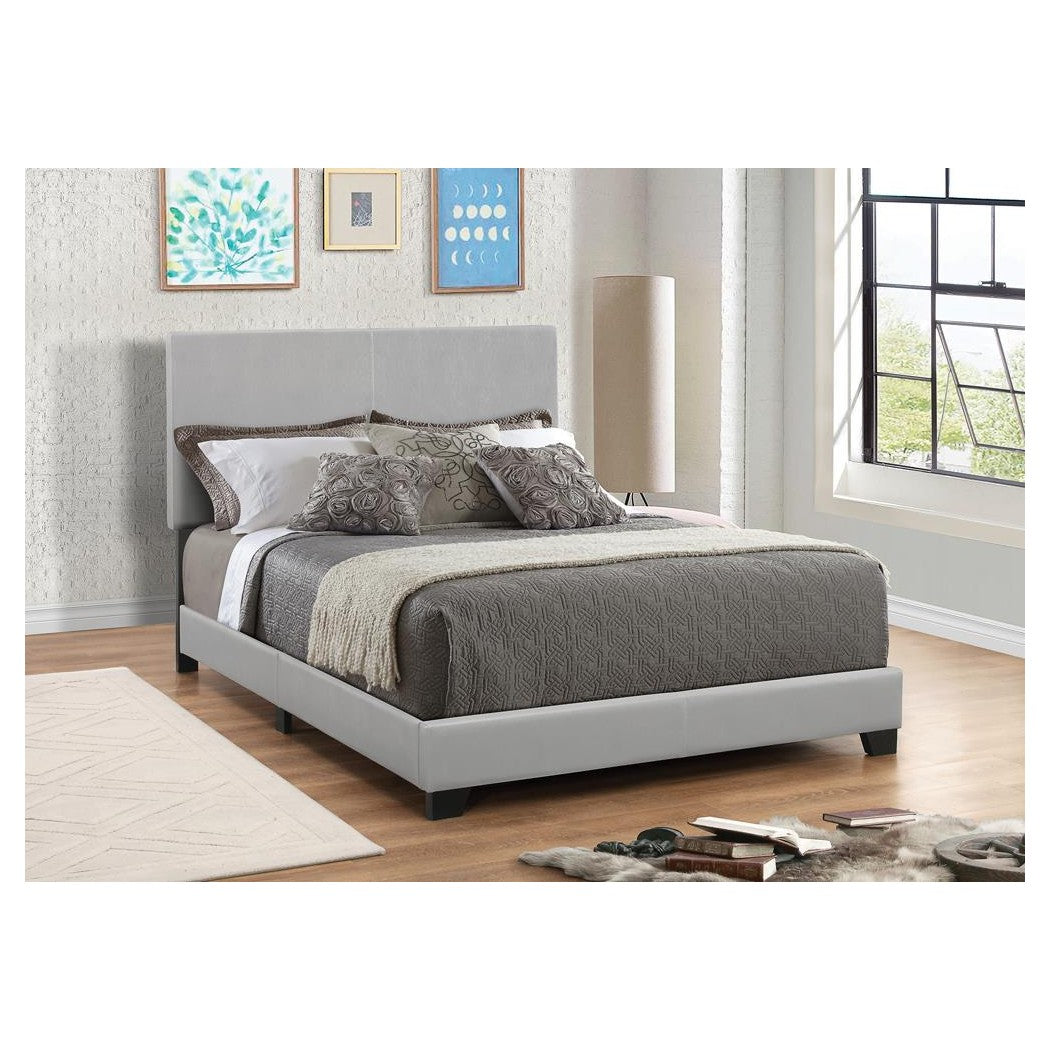 Dorian Upholstered Queen Bed Grey 300763Q