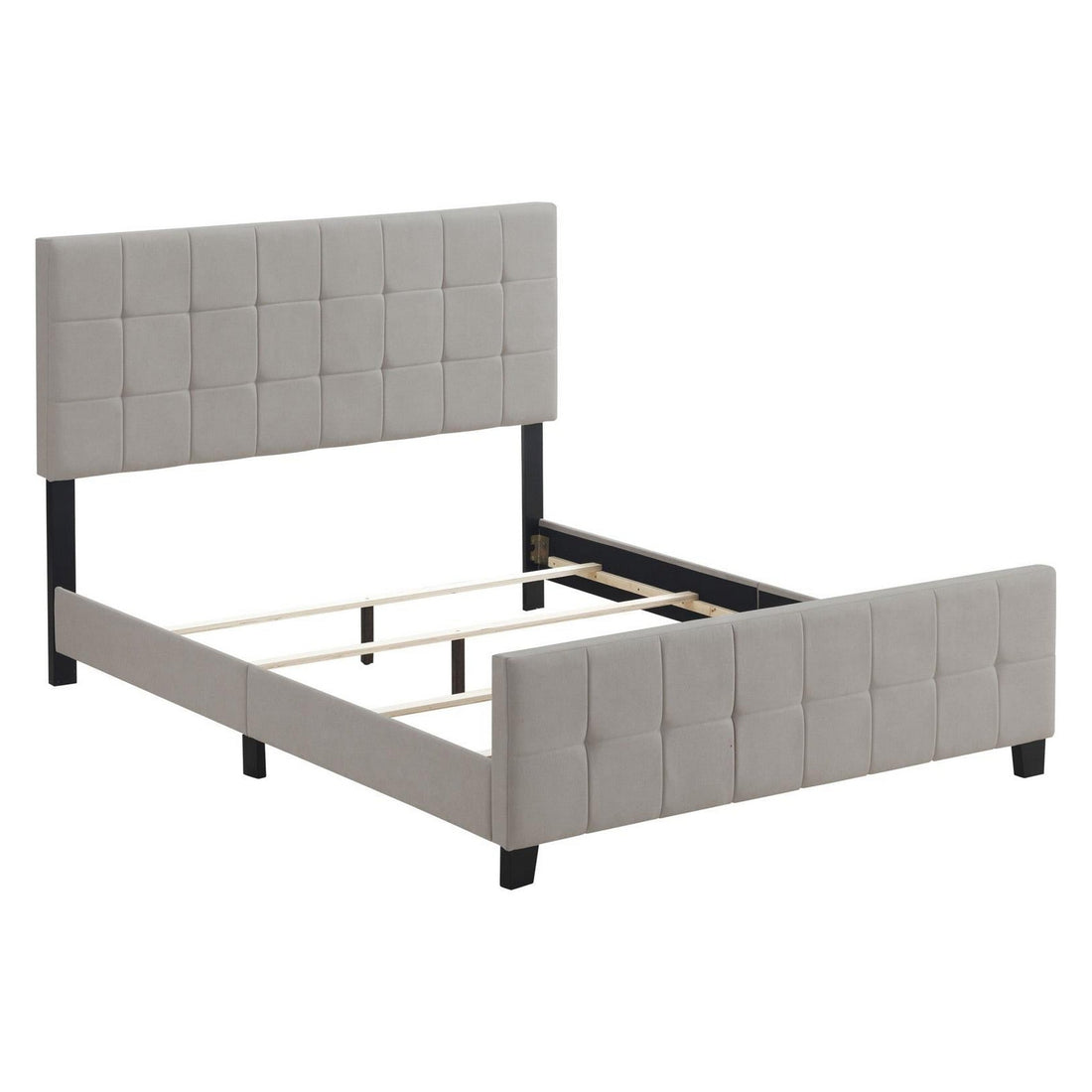 Fairfield Queen Upholstered Panel Bed Beige 305952Q