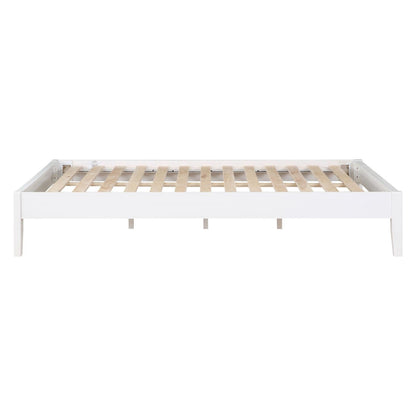 Hounslow Platform California King Bed White 306128KW