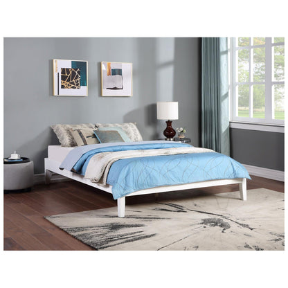 Hounslow Platform Queen Bed White 306128Q