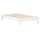 Hounslow Platform Twin Bed White 306128T