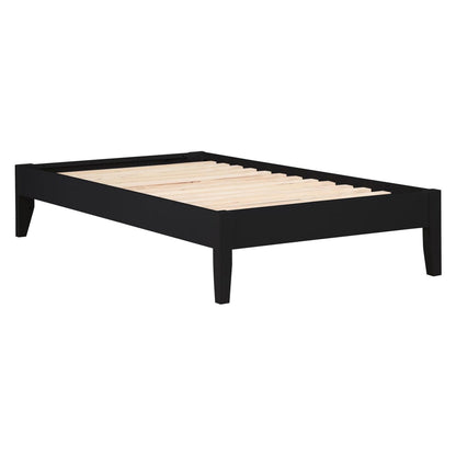 Hounslow Platform Full Bed Black 306129F