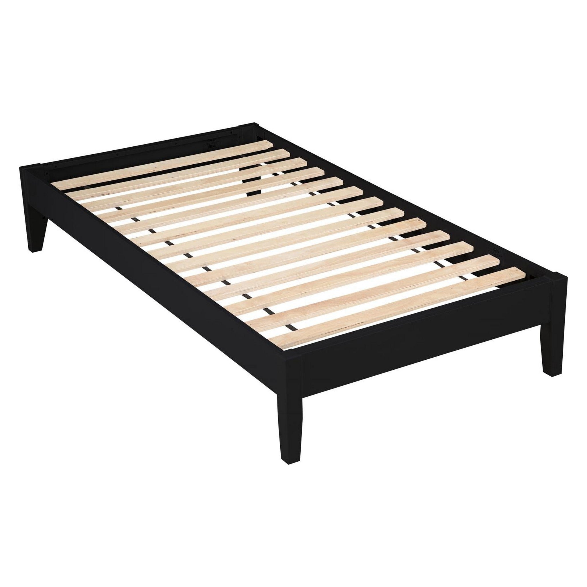 Hounslow Platform Full Bed Black 306129F