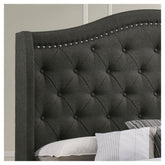 Sonoma Camel Back Queen Bed Grey 310072Q