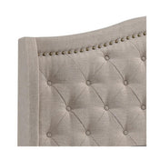 Sonoma Camel Back Full Bed Beige 310073F