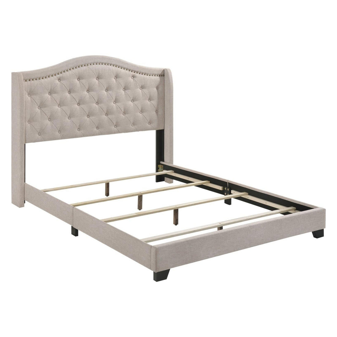 Sonoma Camel Back Queen Bed Beige 310073Q