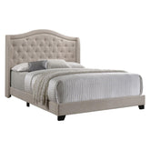 Sonoma Camel Back Queen Bed Beige 310073Q