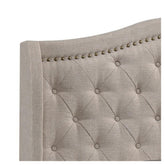 Sonoma Camel Back Queen Bed Beige 310073Q