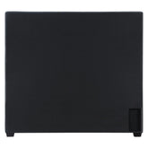 Bowfield Upholstered Bed with Nailhead Trim Charcoal 315900Q