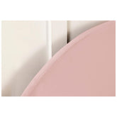 June Upholstered Arched Queen/Full Headboard Blush 315927QF