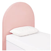 June Upholstered Arched Twin Headboard Blush 315927T