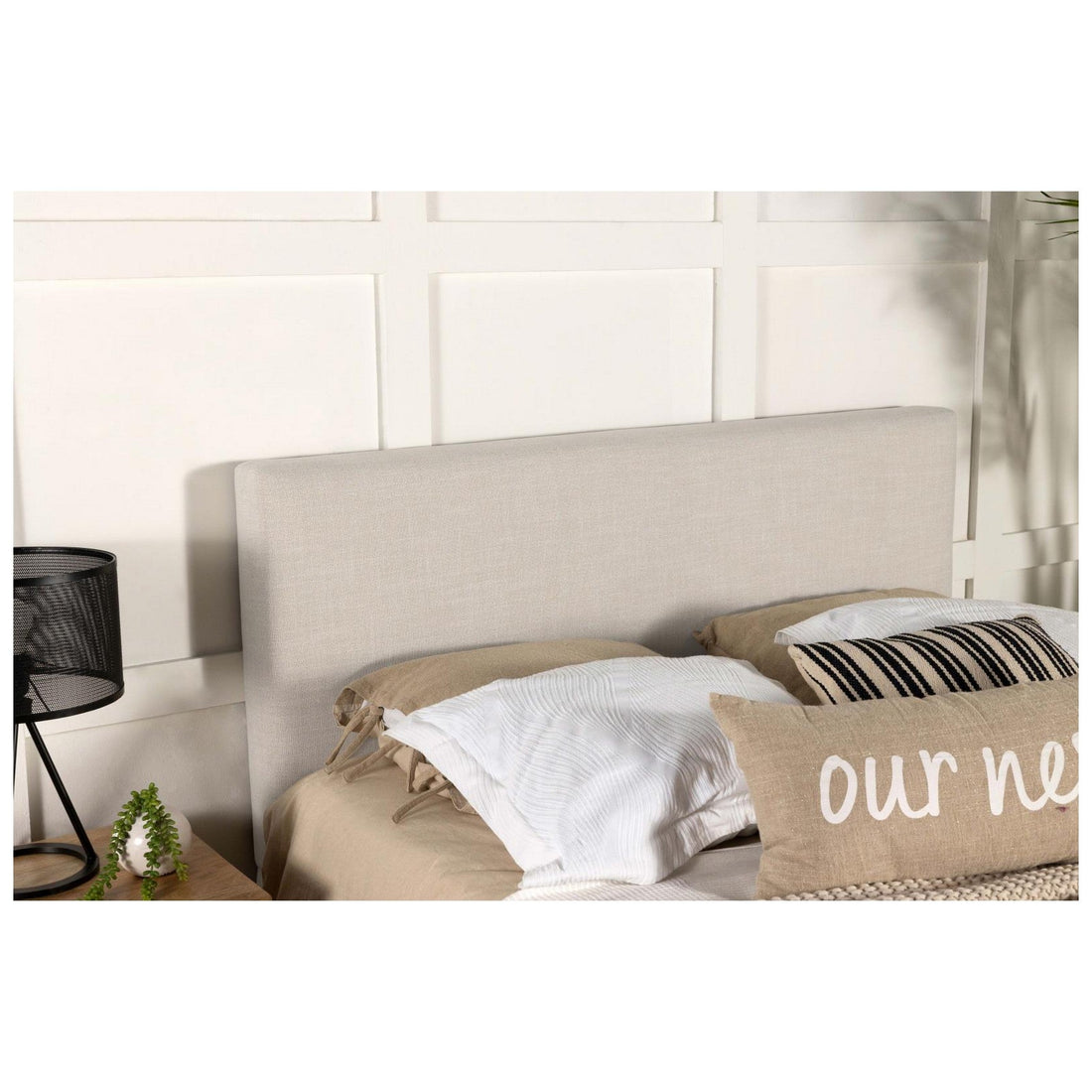 Pirro Upholstered Headboard Sand 315980K