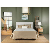 Kosmo Rectangular Upholstered Headboard Sand 315993K