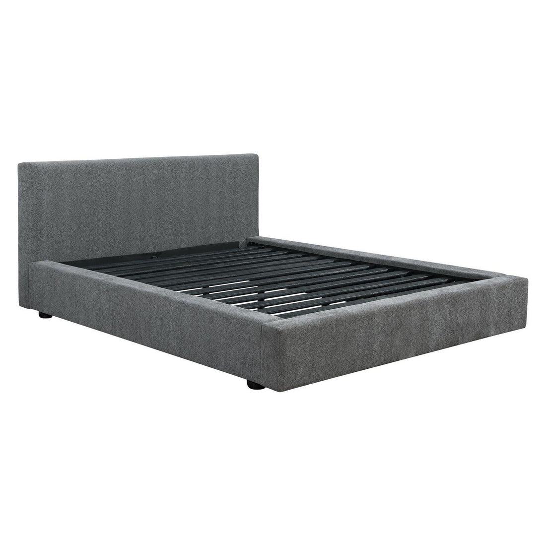Gregory Upholstered Platform Bed Graphite 316020Q