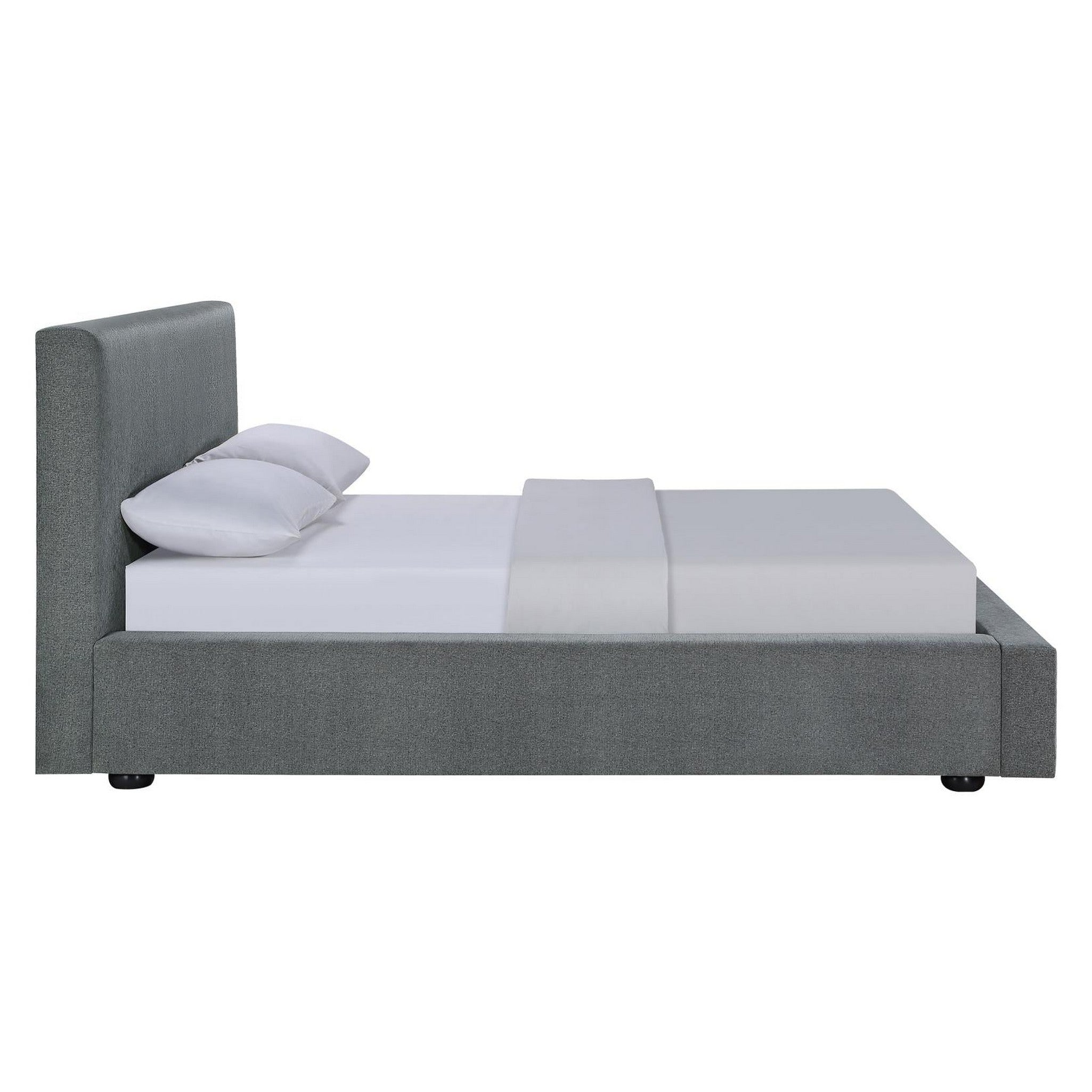 Gregory Upholstered Platform Bed Graphite 316020Q