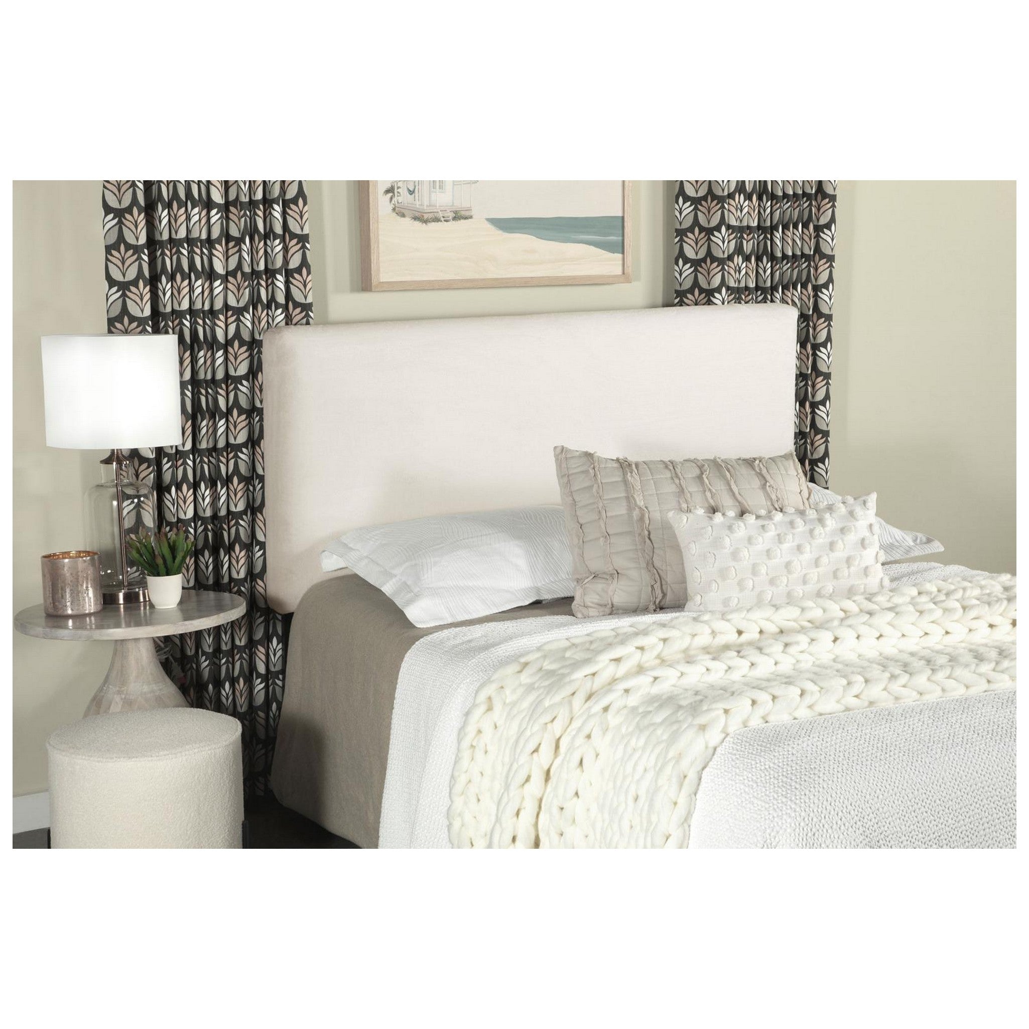 Gigi Rectangular Upholstered Headboard 316031QF