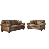Larkinhurst Sofa Sleeper and Loveseat Ash-31901U7