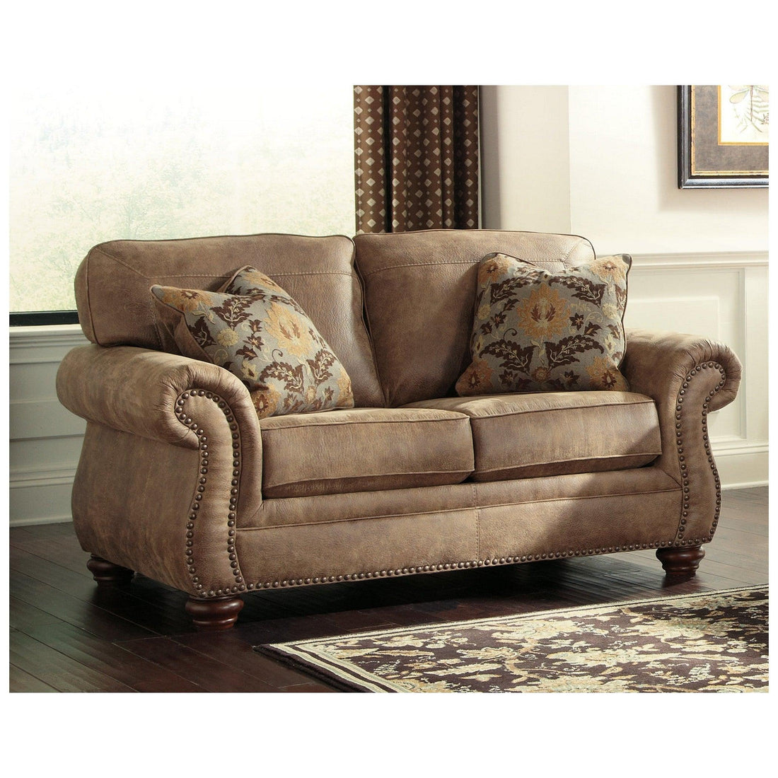 Larkinhurst Loveseat Ash-3190135